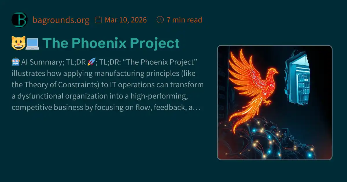 🐦‍🔥💻 The Phoenix Project