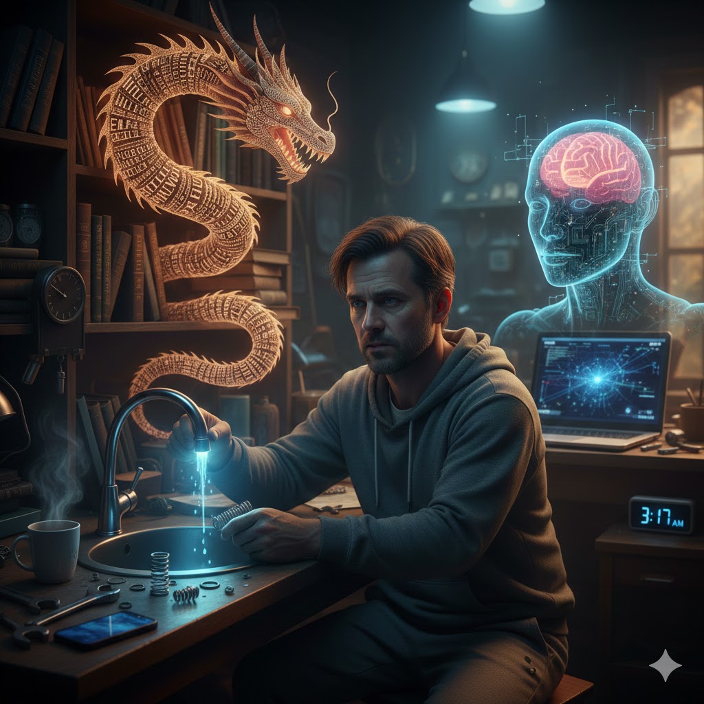 the-midnight-engineers-guide-to-faucets-fiction-and-the-artificial-mind